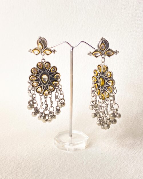 Jhumka Latkan with kundan stones