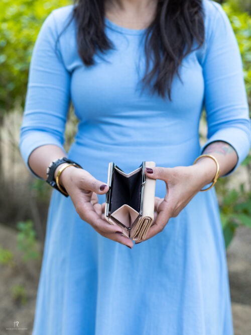 Peach Compact Wallet - Image 2