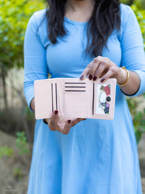 Peach Compact Wallet - Image 6