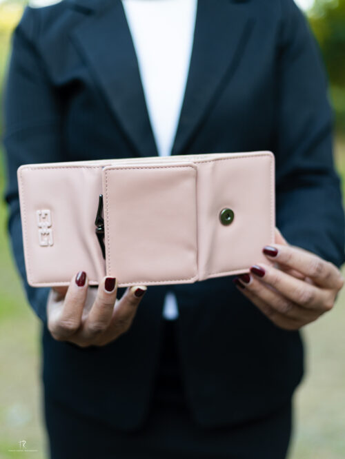 Pink Compact Wallet - Image 6