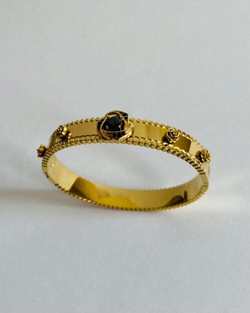 Bold yet feminine—this bracelet is where royal charm meets modern edge. - Image 5