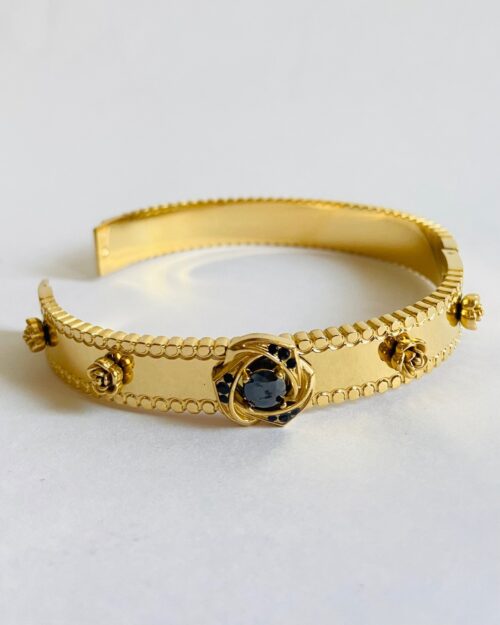 Bold yet feminine—this bracelet is where royal charm meets modern edge. - Image 3